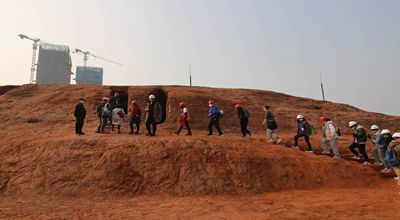 新川古墓群首次向公众开放