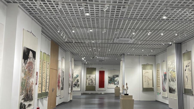 赴一场文化盛宴 &ldquo;大美大安&rdquo;年味书画展开展