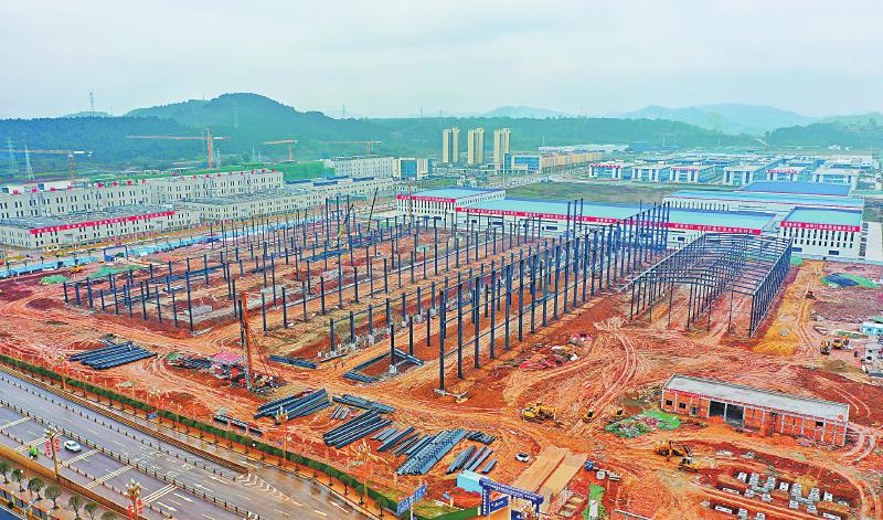 射洪经开区锂电产业园向260亿元产值冲锋