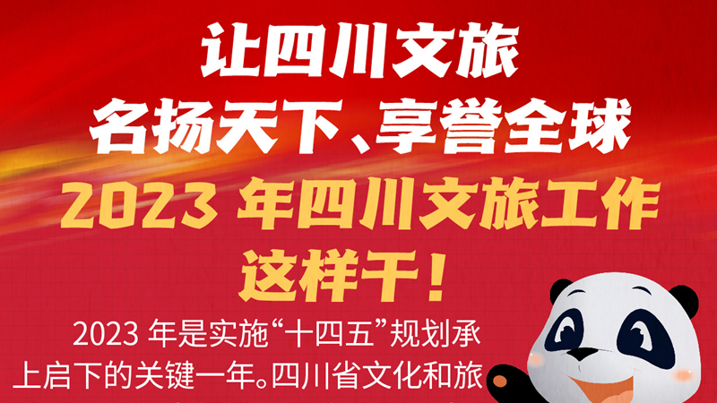 新华网图表丨让四川文旅名扬天下、享誉全球 2023年四川文旅工作这样干